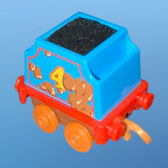 Thomas & Friends Trackmaster Mud Run G #4 Muddy Coal Car  A30 - Picture 4 of 7